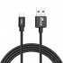 InnozÂ® InnoLink USB 3.1 to Type-C 5Gbps Super Speed Transfer & 5V/3A  High Speed Charging Cable - Black (2m)