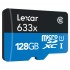 Lexar 633X microSDXC 128GB High-Performance A1 U3 UHS-I Memory Cards with SD Adapter (up to 95MB/s Read, Write 45MB/s)