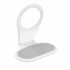 Bobino FOLDING PHONE HOLDER (White) - Anti-slip Pad, Folding Hinge