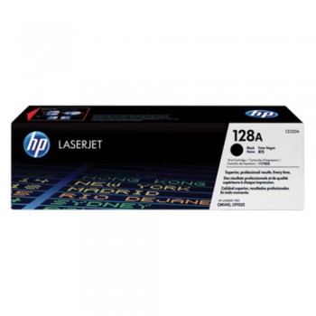 HP 128A Black LaserJet Toner Cartridge (CE320A)