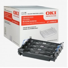 OKI C301, C321, C331, C511, C531 Drum Cartridge Unit Black, Cyan, Magenta, Yellow - 44968302