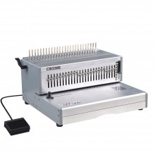 SUPU CB330E Electric Plastic Comb Punching & Manual Binding Machine