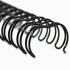 M-Bind Double Wire Bind 3:1 A4 - 5/8"(16mm) X 34 Loops, 50 pcs/box, Black