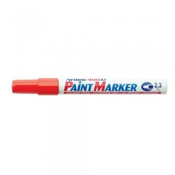 Artline 400XF Paint Marker Pen - 2.3mm Bullet Nib - Orange 