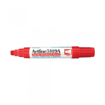 Artline 5109A Whiteboard Big Nib Marker 10mm - Red