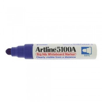 Artline 5100A whiteboard Big nib marker 5mm - Blue
