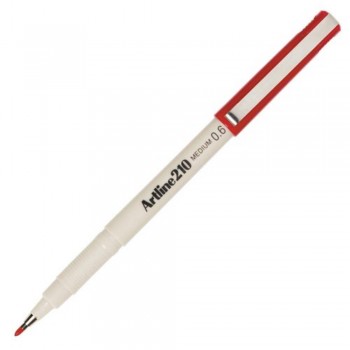 Artline 210 Writing Pen 0.6mm Red ART-210-R