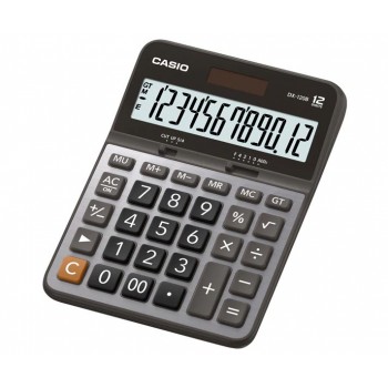 Casio Desktop Calculator - 12 Digits, Metal Faceplate (DX-120B)