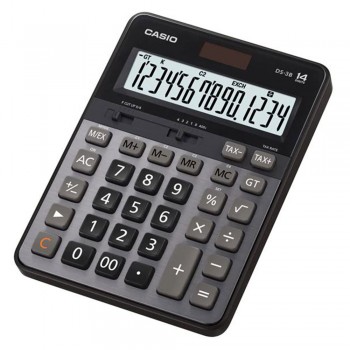 Casio Desktop Calculator - 14 Digits, Heavy Duty Type, Tax Calculation (DS-3B)