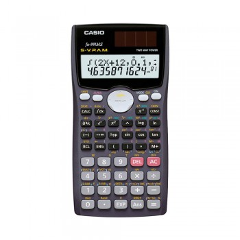 Casio Scientific Calculators - 10 + 2 digits, Dot Matrix Display (FX-991MS)