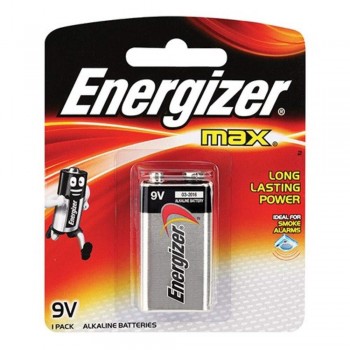 Energizer MAX 9V Alkaline Batteries (Item No: B06-01) A1R1B85 [220029782]