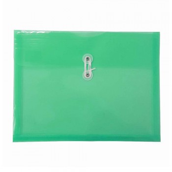 A4 Top Open Document Holder Green