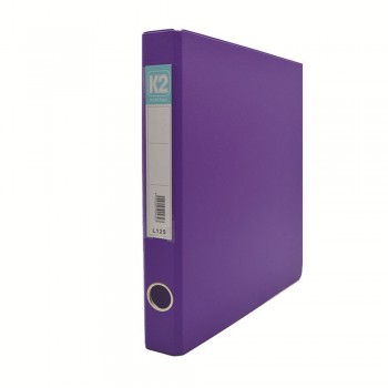 L125 25mm 2D Glue Ring File A4 - Fancy Purple