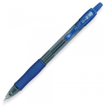 Pilot G2 Gel Ink Pen 0.7mm E.FINE Blue (Item No: A01-03 G20.7BL) A1R1B135