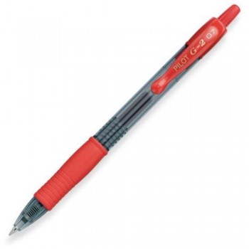 Pilot G2 Gel Ink Pen 0.7mm E.FINE Red (Item No: A01-03 G20.7RD) A1R1B136