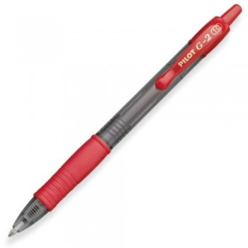 Pilot G2 Gel Ink Pen 1.0mm Bold Red (Item No: A01-05 G2RD1.0) A1R1B140