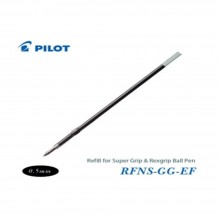 Pilot Super Grip Rexgrip Ball Pen Refill 0.5 Black (RFNS-GG-EF-B)