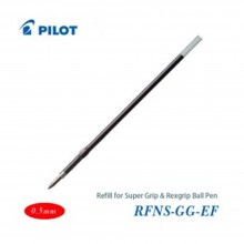 Pilot Super Grip Rexgrip Ball Pen Refill 0.5 Red (RFNS-GG-EF-R)