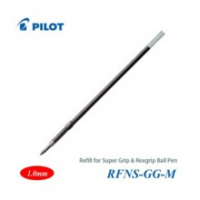 Pilot Super Grip Rexgrip Ball Pen Refill 1.0 Red (RFNS-GG-M-R)
