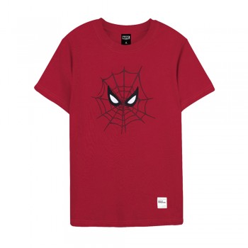 Spider-Man Series Spider Eyes Tee (Red, Size L)