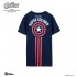 Avengers: Avengers Tee Captain America - Navy Blue, M