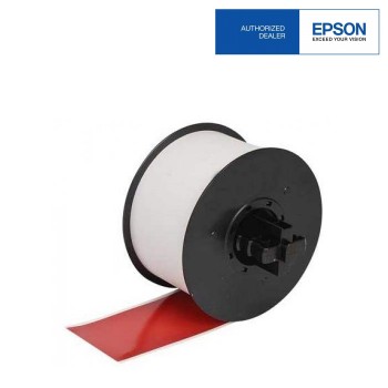 Epson RC-T1RNA LabelWorks Tape - 100mm Red Tape