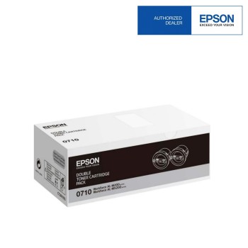 Epson SO50710 Double Pack Black Toner (Item No: EPS SO50710)