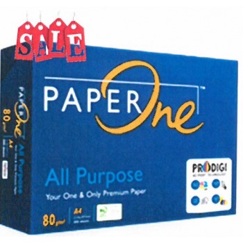 PAPER ONE PAPER 80GSM - A4 SIZE - 1 REAM 500 SHEETS