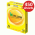 IK Yellow Paper 70gsm - A4 size - 1 ream - 450 sheets